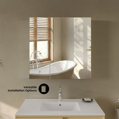 Medicine Cabinet, Cache, 30 x 30 Rectangle with Mirrored Sides