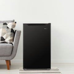 Mini Fridge, 4.4 Cu. Ft., Freestanding, Compressor Cooling, Black
