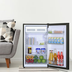 Mini Fridge, 4.4 Cu. Ft., Freestanding, Compressor Cooling, Black