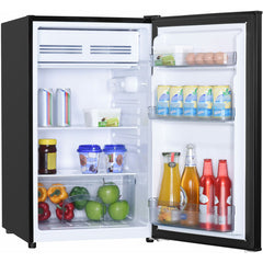 Mini Fridge, 4.4 Cu. Ft., Freestanding, Compressor Cooling, Black