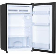 Mini Fridge, 4.4 Cu. Ft., Freestanding, Compressor Cooling, Black