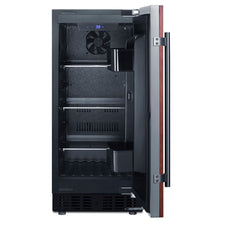 Mini Fridge, Convertible, 3 Cu. Ft., Panel Ready, Black