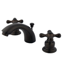 Mini-Widespread Bathroom Faucet, Heirloom, Two-Handle in Oil Rubbed Bronze
