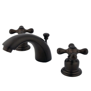 Mini-Widespread Bathroom Faucet, Heirloom, Two-Handle in Oil Rubbed Bronze