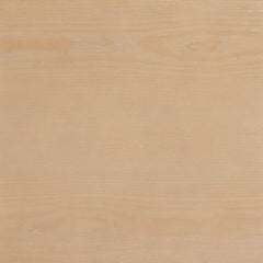 Nightstand, 1 Soft-Close Drawer and Open Shelf, Natural Ash Wood