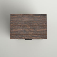 Nightstand, 3 Drawers, Solid Pine, Rustic Timber