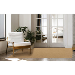 Non-Slip Floor Runner, 4 ft x 73 ft in Polyester with Rubber Backing