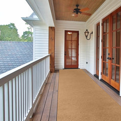 Non-Slip Floor Runner, 4 ft x 73 ft in Polyester with Rubber Backing