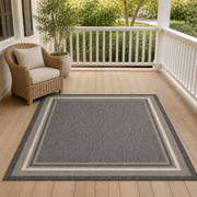 Porch | the rug shown on a shaded porch