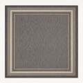 Full rug | the whole square rug flat on a plain backdrop, no furniture