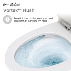 One-Piece Elongated Toilet, Arles, Dual Flush 1.1/1.6 GPF