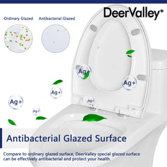 One-Piece Toilet, Prism, Elongated, Dual-Flush, White