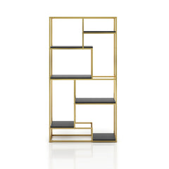 Open Bookcase, 70.25 In Tall with 6 Shelf Tiers
