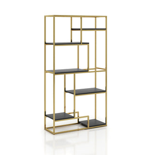Open Bookcase, 70.25 In Tall with 6 Shelf Tiers