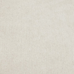 Ottoman, Beige Polyester with Brown Wood Legs