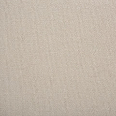 Ottoman, Ivory Boucle with Black Metal Legs