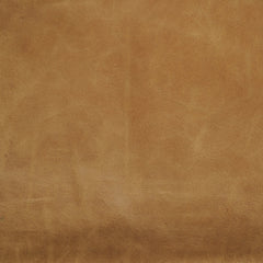 Ottoman, Sienna Genuine Leather with Brown Wood Legs