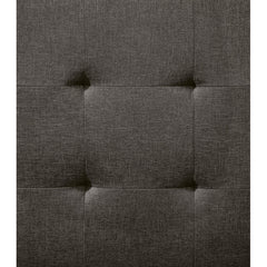 Ottoman with Tufted Seat and Futon Conversion
