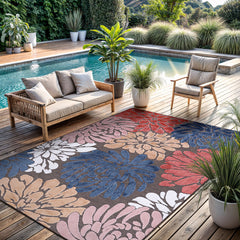 Outdoor Area Rug, 10 Ft x 14 Ft with Polypropylene