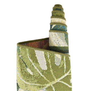 Outdoor Area Rug, 7'10" x 11' in Green