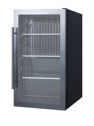 Freestanding Beverage Center with 110 Can Capacity in Black