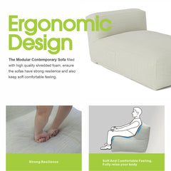 Outdoor Chaise Lounge with Cushion and Polypropylene Cover