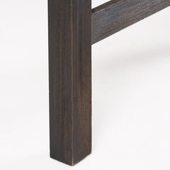 Outdoor Dining Table, Seats 6, Natural Acacia Wood