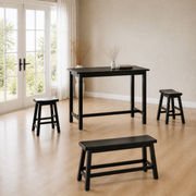 Scale | the set beside a floor-to-ceiling door showing true real-world size