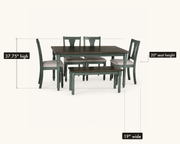 Dimensions | chair height and seat height