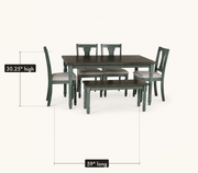 Dimensions | table height and length