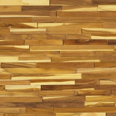 Panel Headboard, King, Solid Wood with Natural Wood Grain Variation