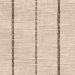 Panel Headboard, Queen, Charcoal Stripe Polyester Upholstery
