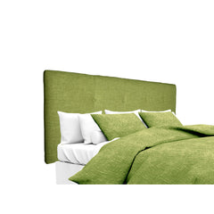 Panel Headboard, Queen, Tufted Polyester, Grass