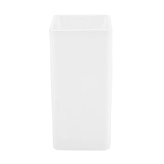 Pedestal Sink, Claire, One-Piece, Ceramic, White Gloss