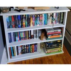 Pine Bookcase with 3 Shelves, 36 in W x 32 in H