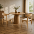 In a room | both chairs shown together, the complete pair sold with this listing