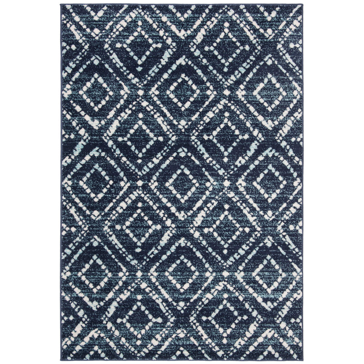 Full rug | the whole rug flat on a plain backdrop, no furniture