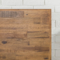 Platform Bed Frame, Queen, Solid Wood with Adjustable Headboard