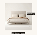 Dimensions | Queen width and overall height diagram