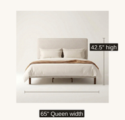 Dimensions | Queen width and overall height diagram