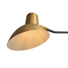 Plug-In Wall Sconce in Steel with Adjustable Arm and Dimmer