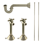 Plumbing Supply Kit, Trimscape, Traditional Combo in Brushed Nickel