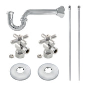 Plumbing Supply Kit, Trimscape, Traditional Combo in Polished Chrome