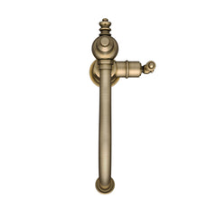 Point of Use Cold Water Drinking Faucet with Swivel Spout in Antique Brass