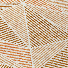 Polyester Indoor and Outdoor Area Rug, 9 ft x 12 ft in Terracotta