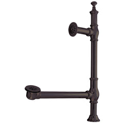 Pop-Up Tub Waste and Overflow, Heirloom, Solid Brass in Oil Rubbed Bronze