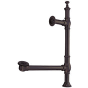 Pop-Up Tub Waste and Overflow, Heirloom, Solid Brass in Oil Rubbed Bronze