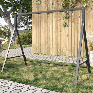 Porch Swing Stand, 3-Seat Capacity, Rust Resistant Metal
