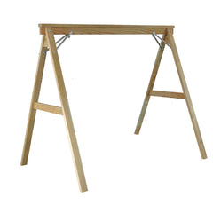 Porch Swing Stand in Treated Yellow Pine with Pre-Installed Eye Bolts