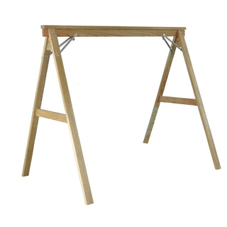 Porch Swing Stand in Treated Yellow Pine with Pre-Installed Eye Bolts